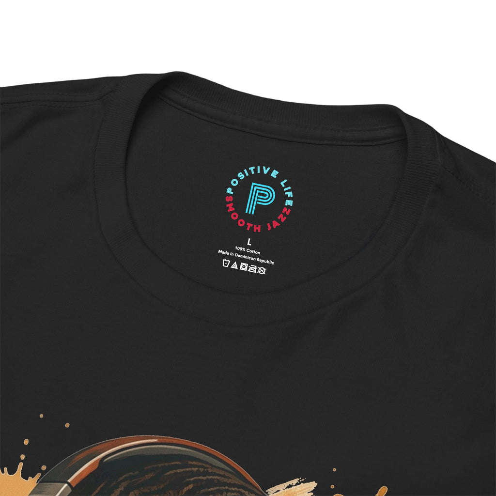 Portrait Headphones Tee — Urban Music Vibes Graphic T-Shirt