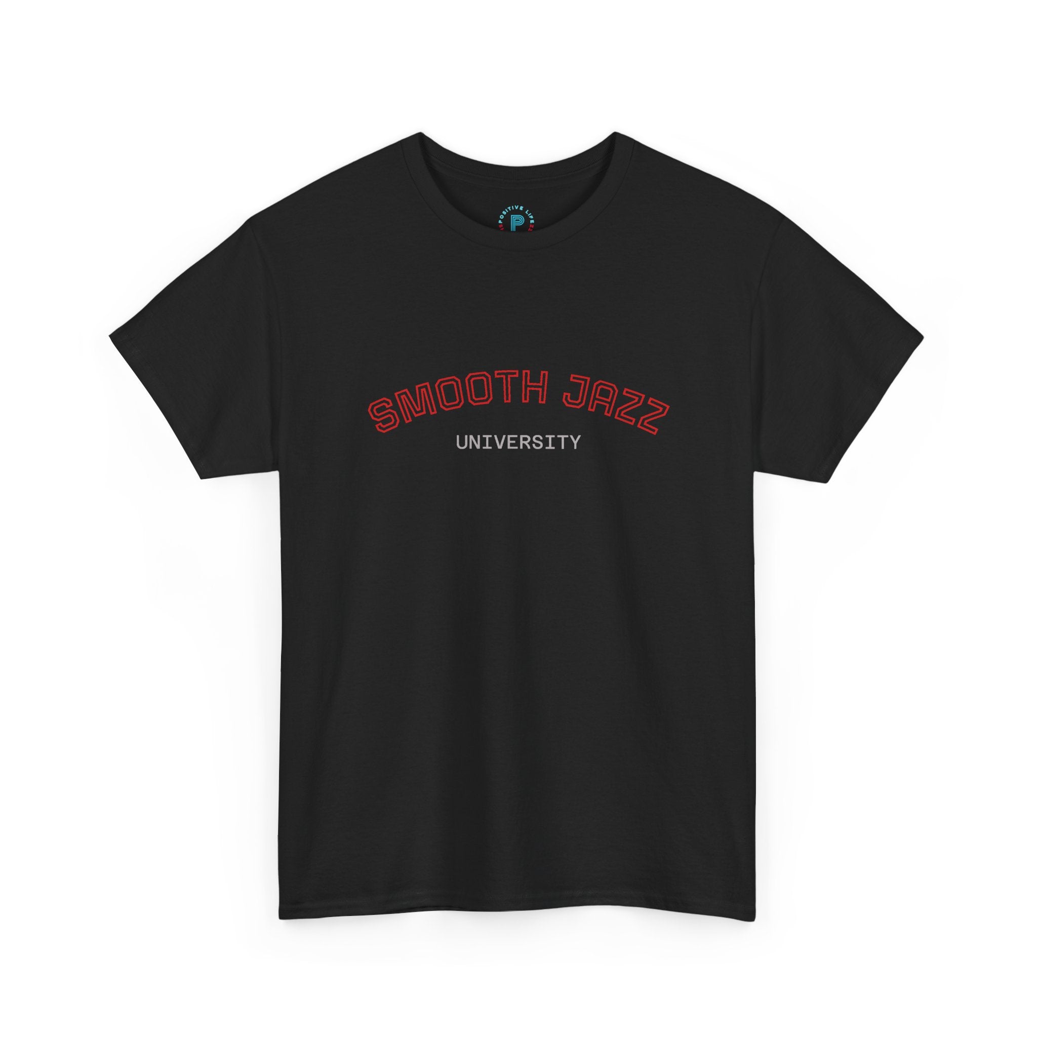 Smooth Jazz University Tee — Retro Campus Style T-Shirt