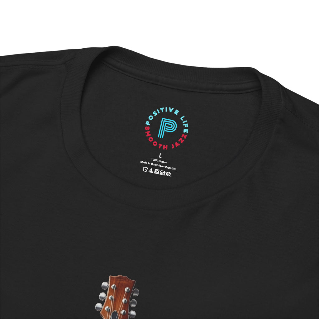Guitar Skyline T‑Shirt — Electric Guitar Music Tee