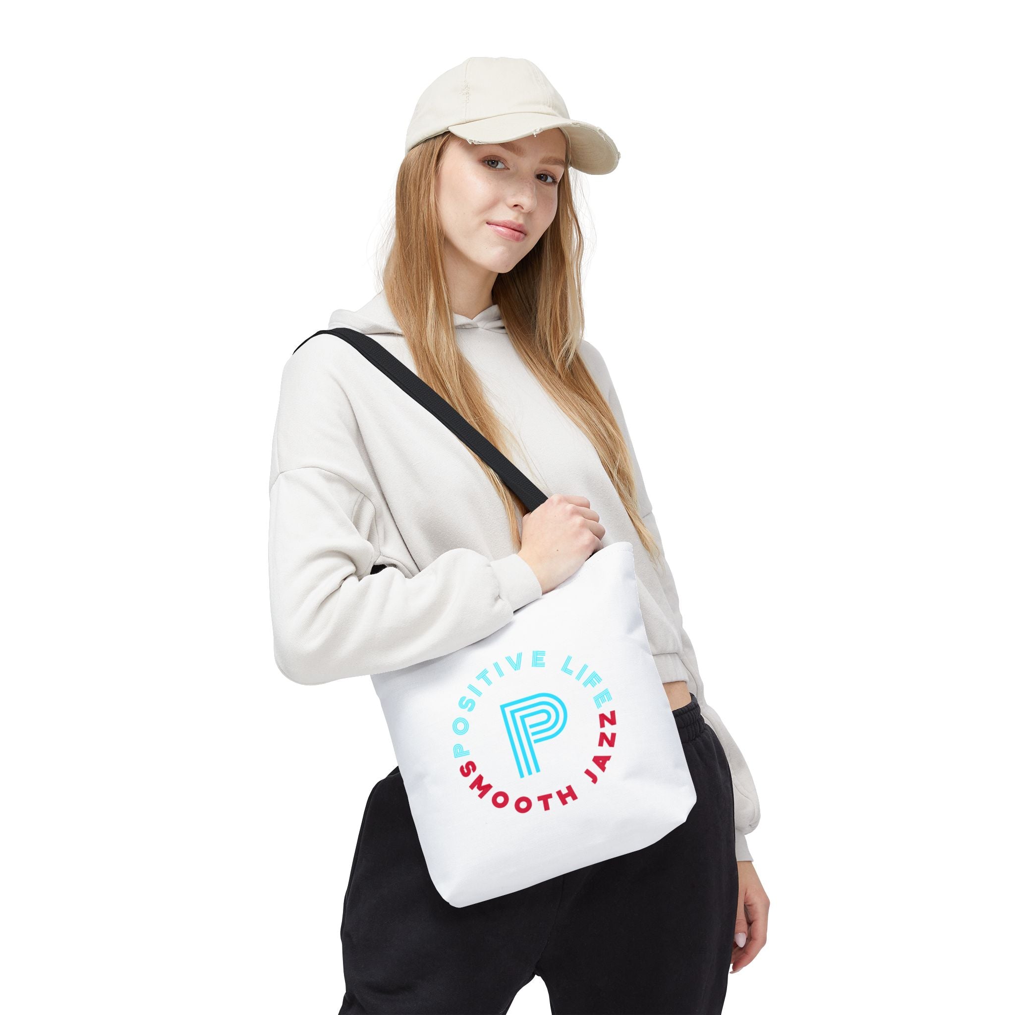 Positive Life Smooth Jazz Tote Bag