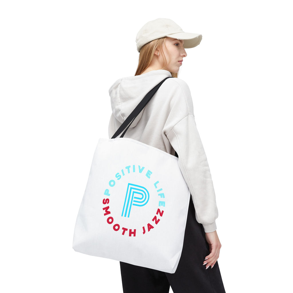Positive Life Smooth Jazz Tote Bag