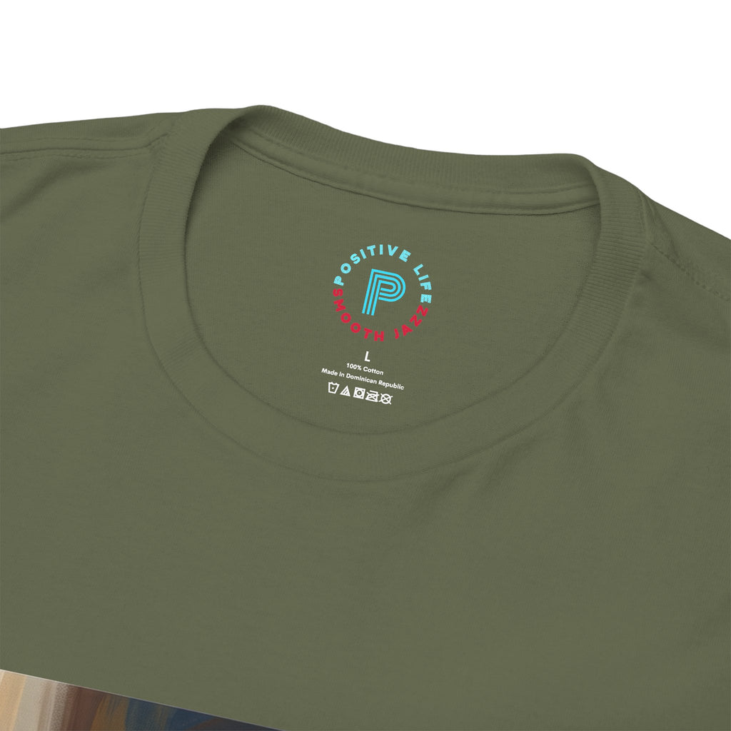 Guitarist Portrait T-Shirt — Soulful Electric Guitar Music Tee