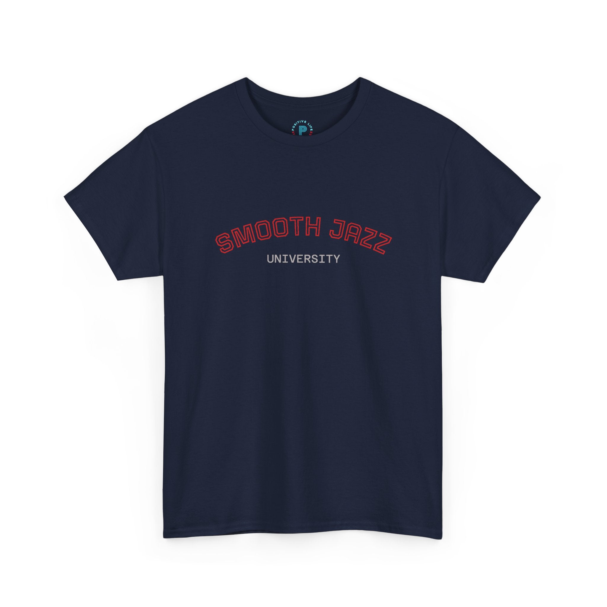 Smooth Jazz University Tee — Retro Campus Style T-Shirt