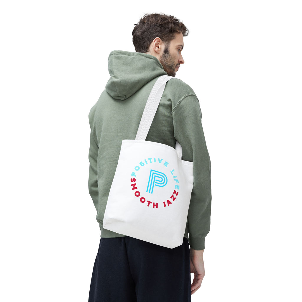 Positive Life Smooth Jazz Tote Bag