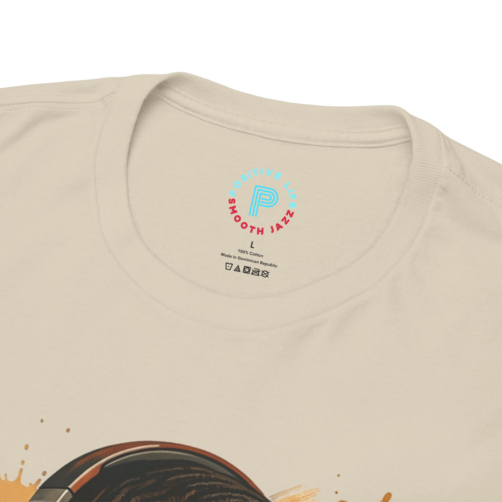 Portrait Headphones Tee — Urban Music Vibes Graphic T-Shirt