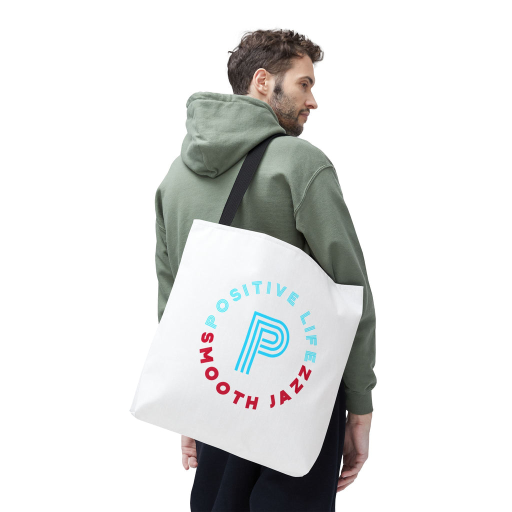 Positive Life Smooth Jazz Tote Bag