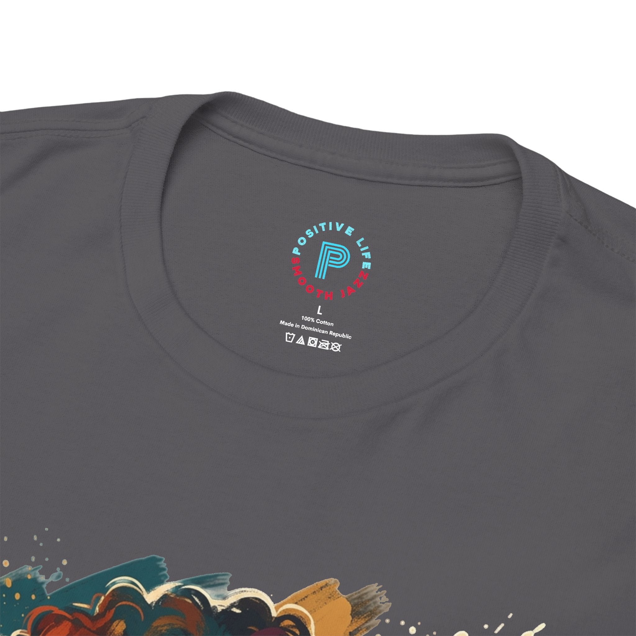 Afro Queen Portrait T-Shirt — Bold Afrocentric Headphones Art Tee