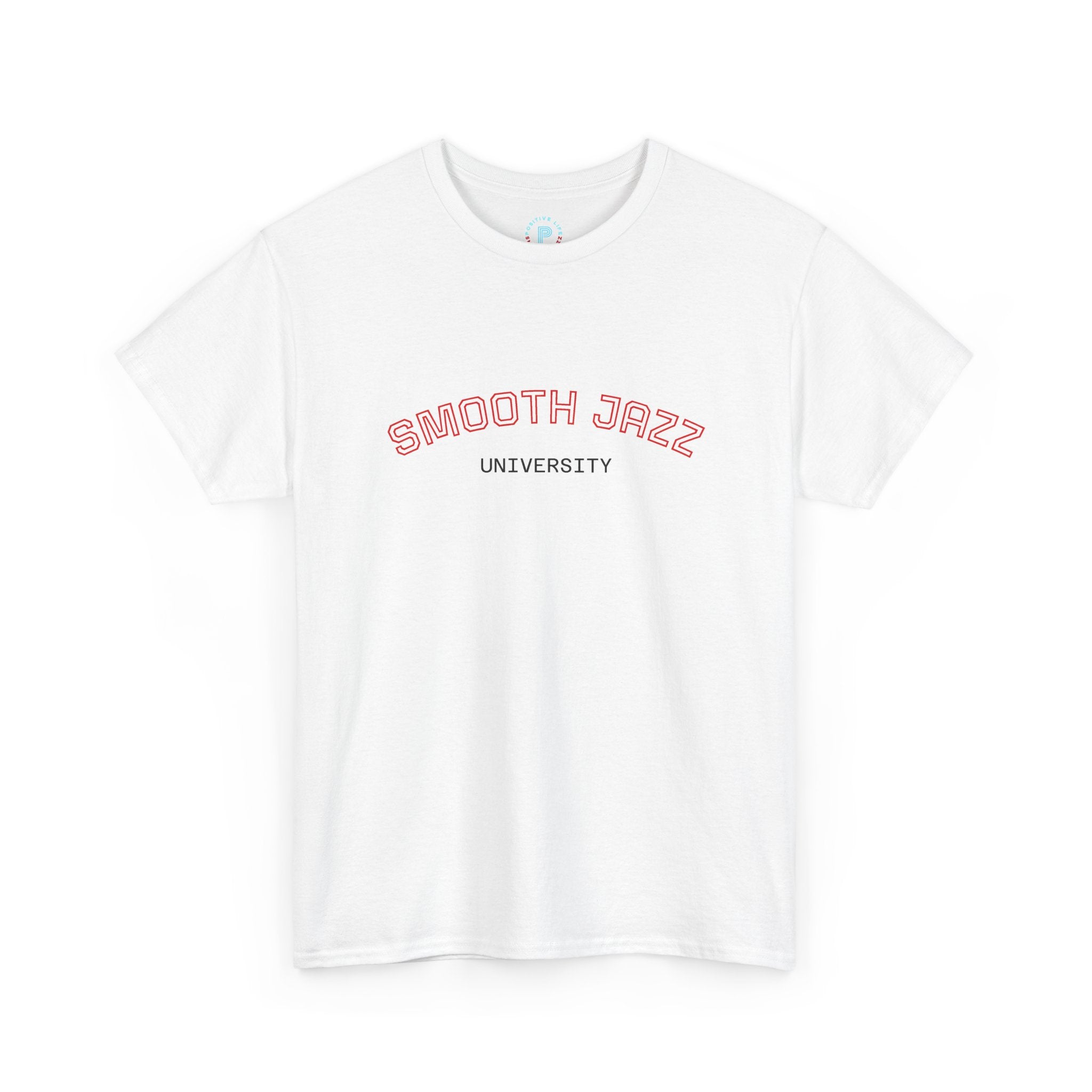 Smooth Jazz University Tee — Retro Campus Style T-Shirt
