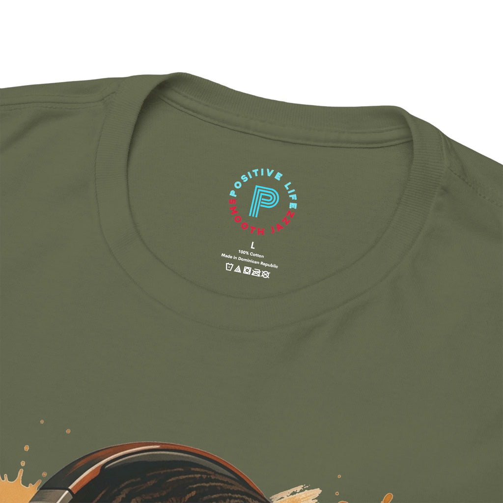Portrait Headphones Tee — Urban Music Vibes Graphic T-Shirt