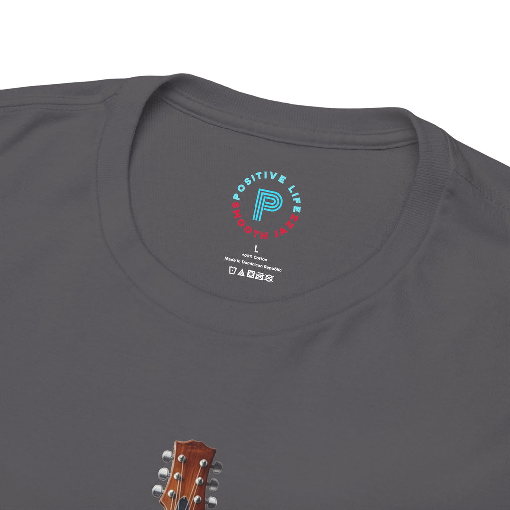 Guitar Skyline T‑Shirt — Electric Guitar Music Tee